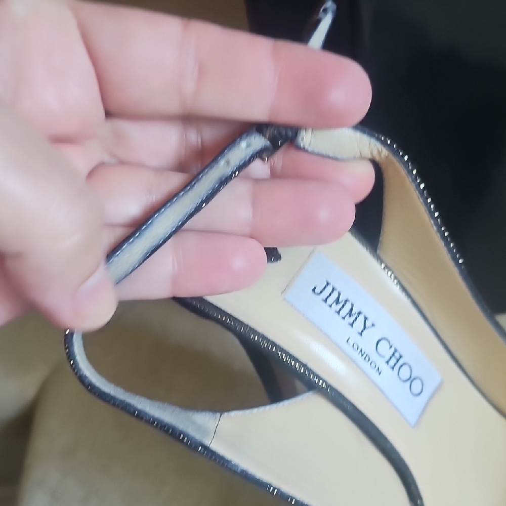 Jimmy Choo Black Stiletto Heels - Picture 6 of 9